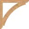 Ekena Millwork Thorton Slat Smooth Bracket, Western Red Cedar, 3 1/2"W x 40"D x 40"H BKT04X40X40THR06SWR - alternate 4